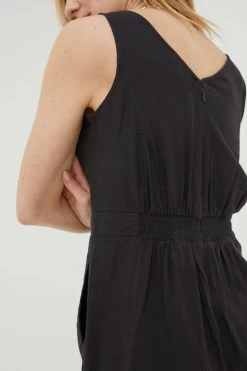 FatFace Aderyn Linen Blend Jumpsuit -Fashion Clothing Store D69770s4