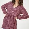 FatFace Red Poppy Retro Ditsy Tunic
