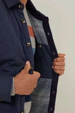 FatFace Blue Burgh Quilted Overshirt 16 FatFace Blue Burgh Quilted Overshirt -Fashion Clothing Store D70279s8