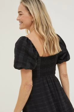 FatFace Tania Black Midi Dress 9 FatFace Tania Black Midi Dress -Fashion Clothing Store D78311s5