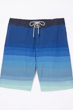 FatFace Blue Camber Ombre Swim Shorts -Fashion Clothing Store D78316s5