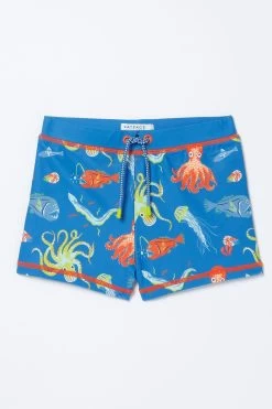 FatFace Blue Deep Sea Trunkies -Fashion Clothing Store D78323s4