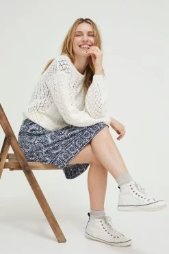 FatFace Natural Delilah Jumper 7 FatFace Natural Delilah Jumper -Fashion Clothing Store D78329s3