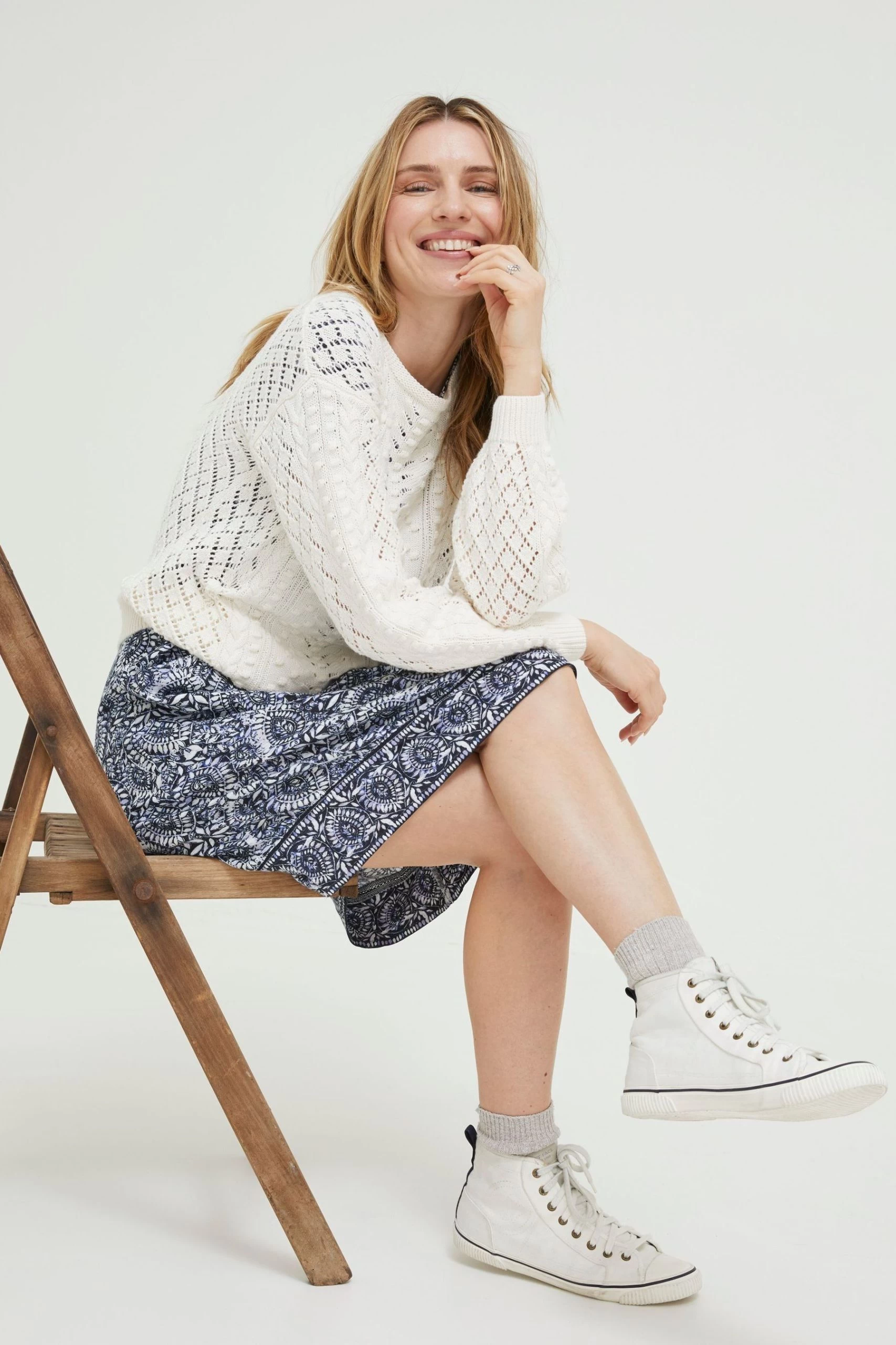 FatFace Natural Delilah Jumper 3 FatFace Natural Delilah Jumper - Image 3