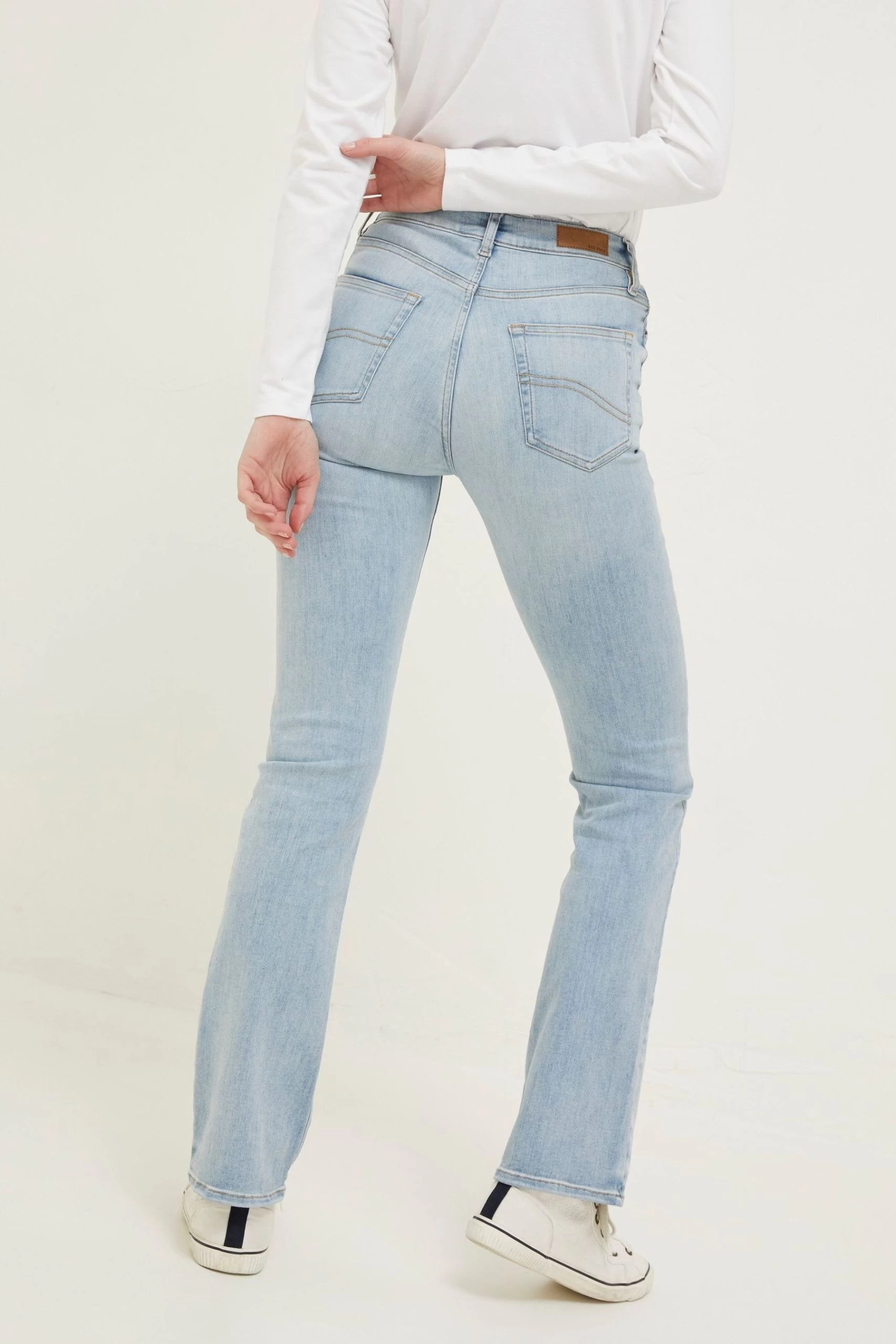 FatFace Blue Brooke Bootcut Jeans 2 FatFace Blue Brooke Bootcut Jeans - Image 2