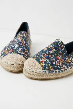 FatFace Blue Maggie Printed Espadrilles 5 FatFace Blue Maggie Printed Espadrilles -Fashion Clothing Store D90572s3