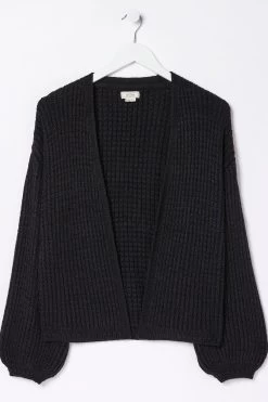 FatFace Anna Black Cardigan -Fashion Clothing Store D90581s4