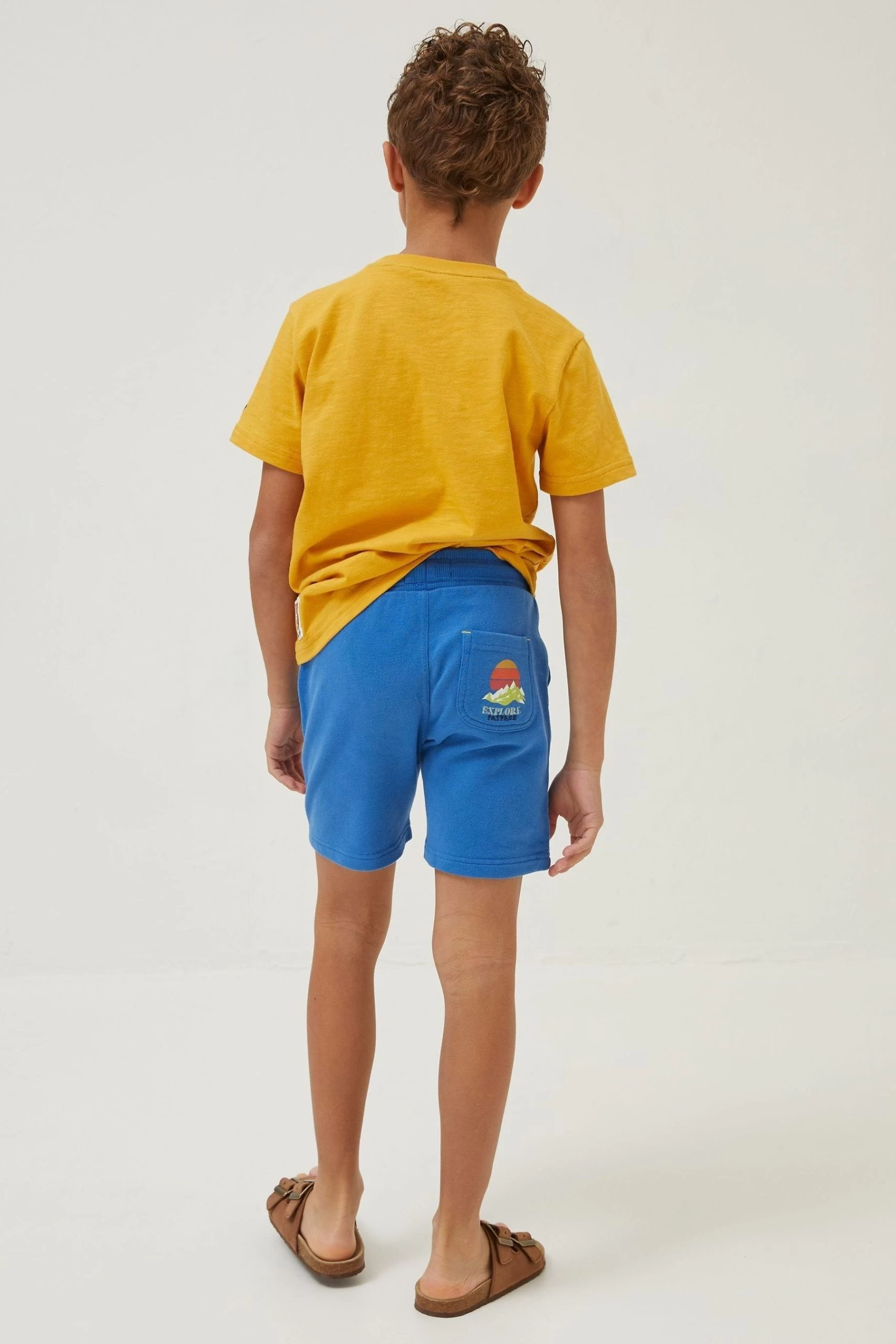 FatFace Blue Eddie Sweat Shorts 2 FatFace Blue Eddie Sweat Shorts - Image 2