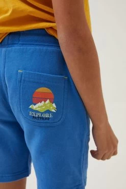 FatFace Blue Eddie Sweat Shorts 8 FatFace Blue Eddie Sweat Shorts -Fashion Clothing Store D90591s4 1