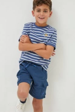 FatFace Blue Hatfield Cargo Sweat Shorts