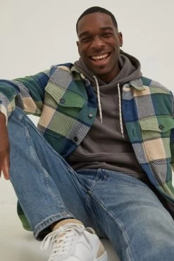 FatFace Green Ryton Buffalo Overshirt 7 FatFace Green Ryton Buffalo Overshirt -Fashion Clothing Store D91529s3