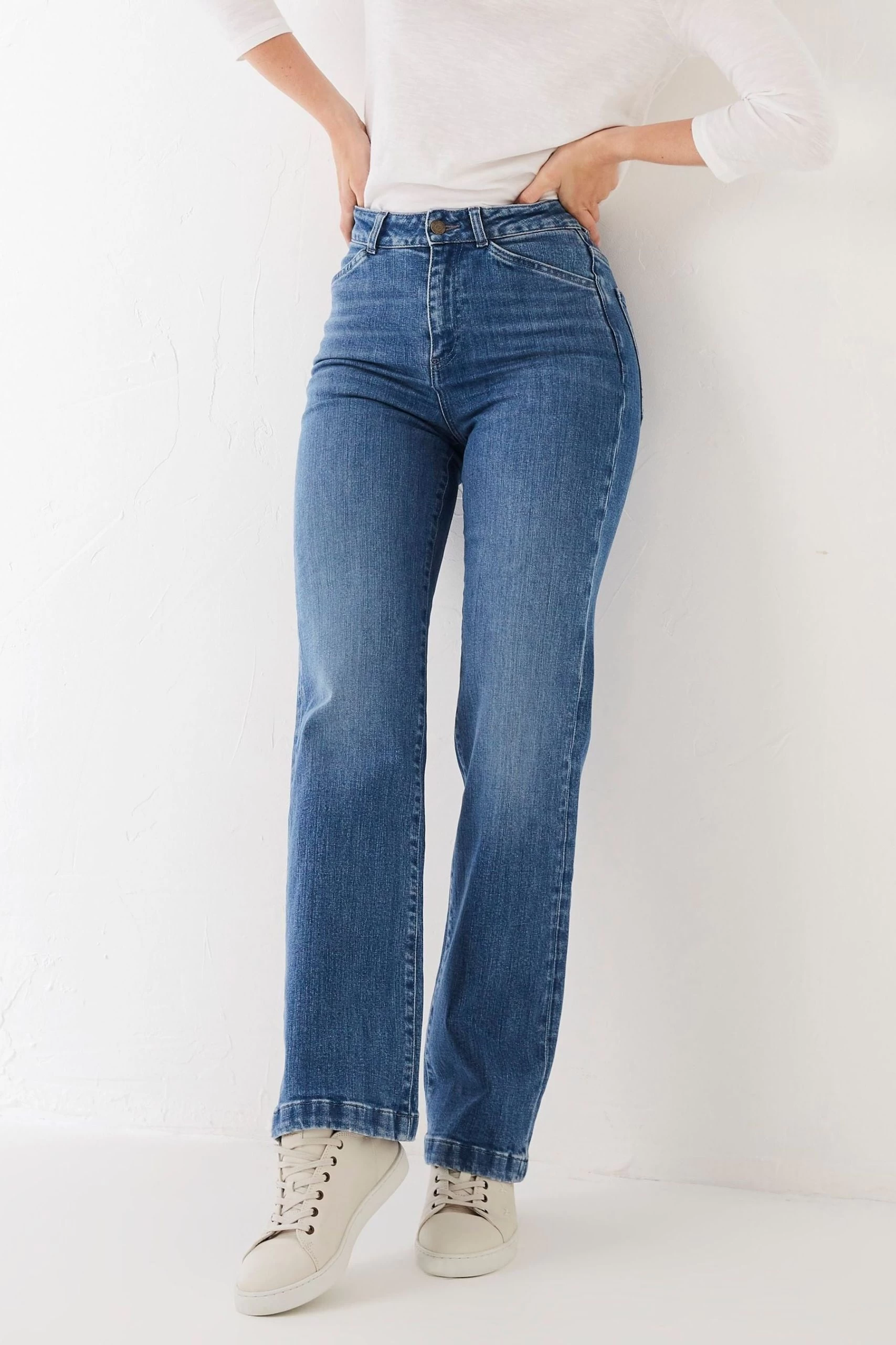 FatFace Elise Wide Leg Jeans 1 FatFace Elise Wide Leg Jeans