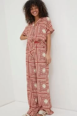 FatFace Natural Aniyah Bandana Shirt -Fashion Clothing Store M85 918s4