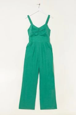 FatFace Vic Linen Jumpsuit -Fashion Clothing Store M85895s4