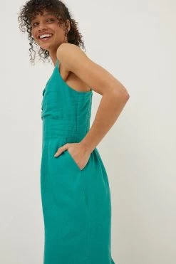 FatFace Vic Linen Jumpsuit -Fashion Clothing Store M85895s6