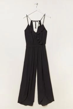 FatFace Hollywell Black Jumpsuit -Fashion Clothing Store M85981s6