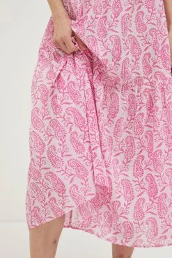FatFace Ayanna Pink Paisley Maxi Beach Dress -Fashion Clothing Store M86293s5