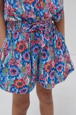 FatFace Pink Tropical Print Flippy Shorts -Fashion Clothing Store M88 770s5