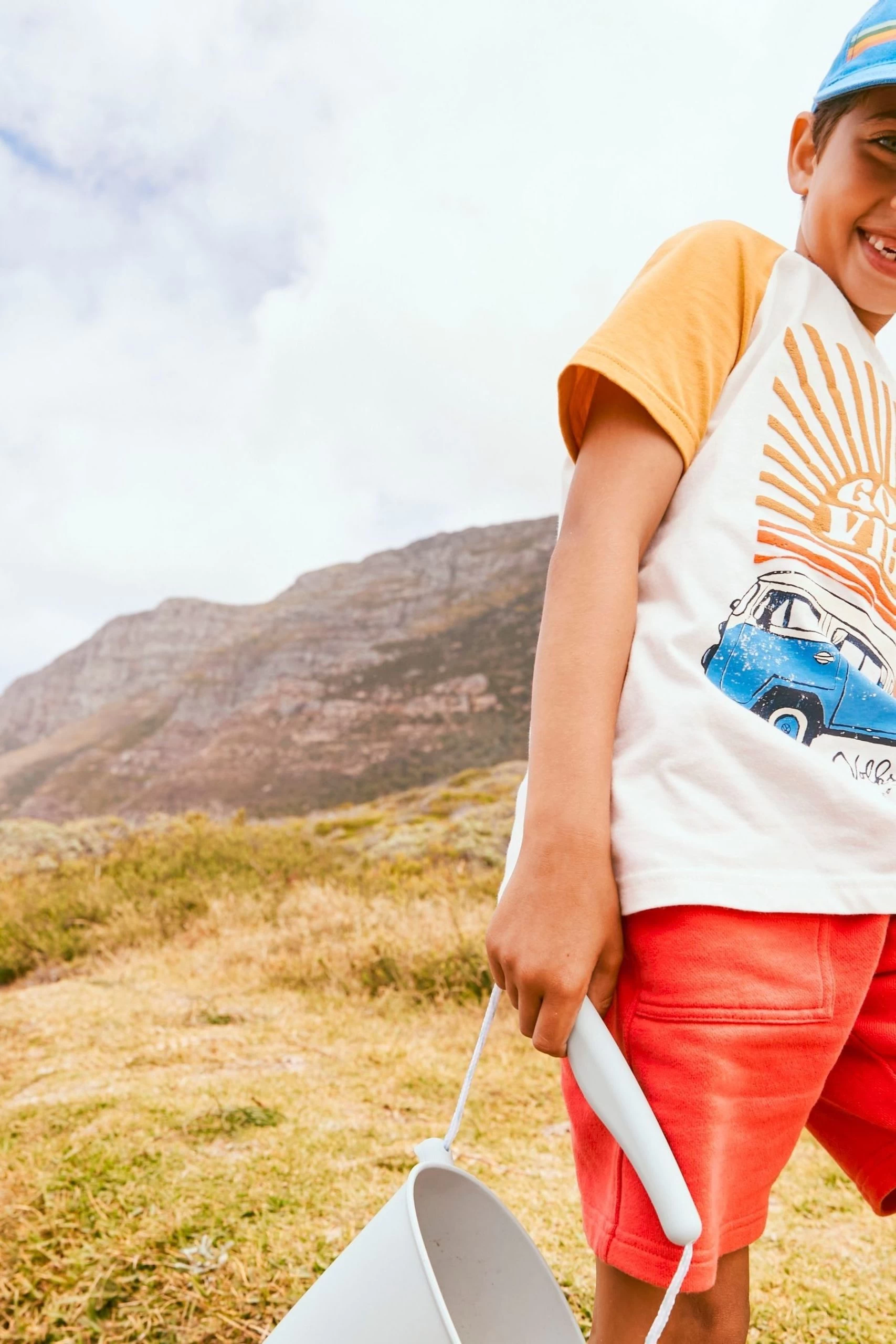 FatFace Sun Graphic Jersey White T-Shirt 2 FatFace Sun Graphic Jersey White T-Shirt - Image 2