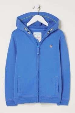 FatFace Blue Rock The Reef Zip Hoodie 5 FatFace Blue Rock The Reef Zip Hoodie -Fashion Clothing Store M88 849s3