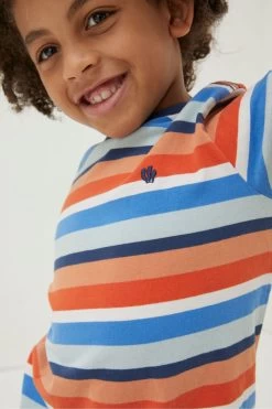 FatFace Natural Seaton Multi Stripe T-Shirt 6 FatFace Natural Seaton Multi Stripe T-Shirt -Fashion Clothing Store M88847s3 1