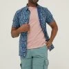 FatFace Blue Pineham Print Shirt