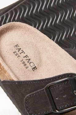 FatFace Meldon Double Strap Black Sandals -Fashion Clothing Store N00026s3