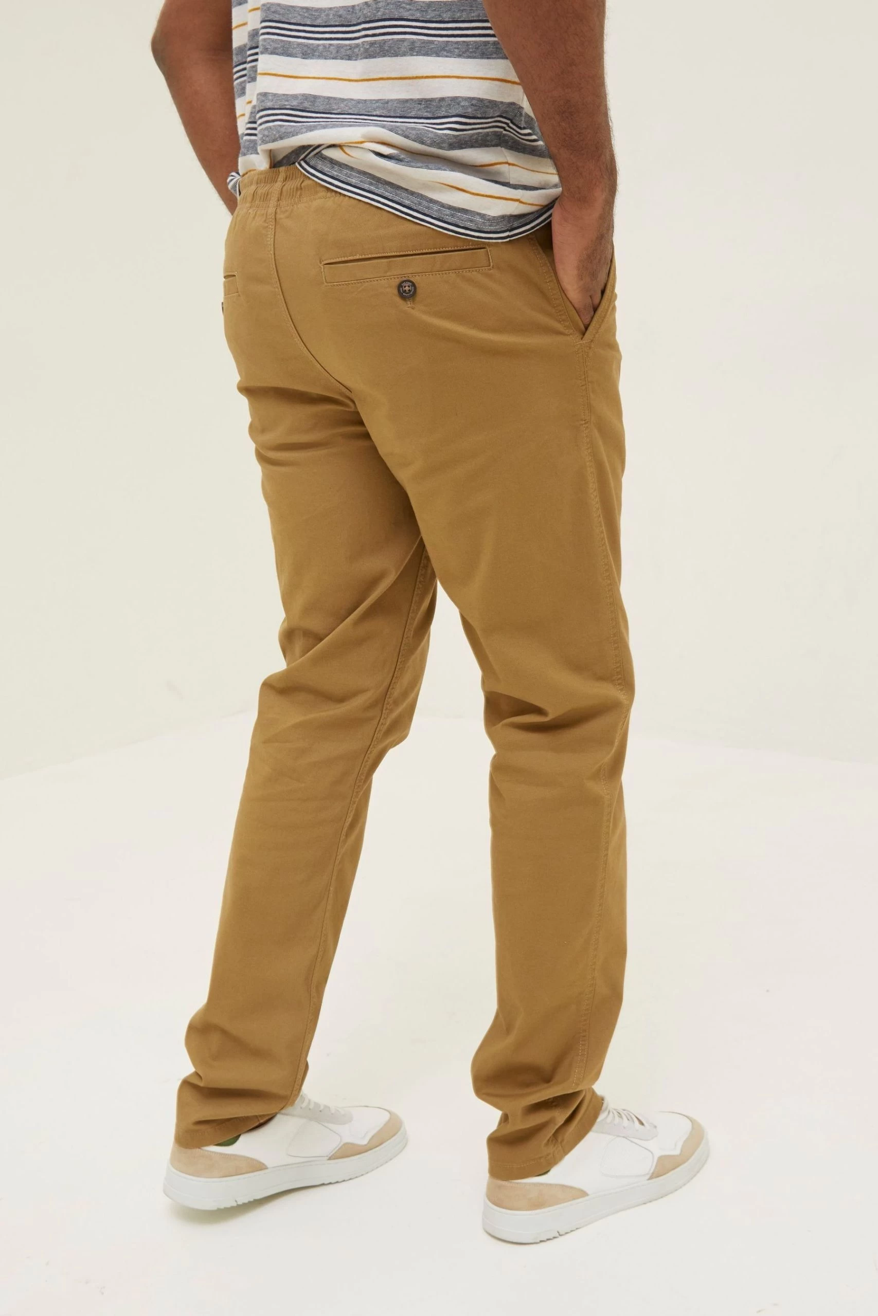 FatFace Straight Pull On Trousers 2 FatFace Straight Pull On Trousers - Image 2