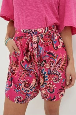 FatFace Pink Faye Festival Floral Shorts -Fashion Clothing Store T49 434s6