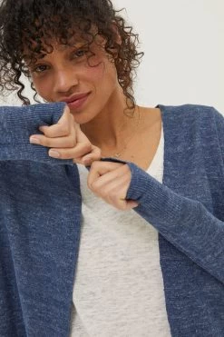 FatFace Suzannah Linen Cardigan -Fashion Clothing Store T49098s4
