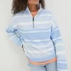 FatFace Blue Tie Dye Relaxed Airlie Sweat Top