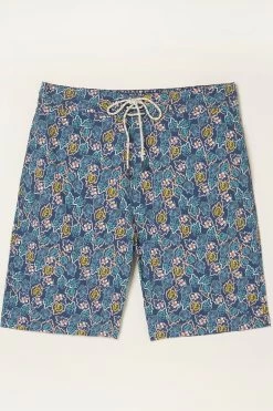 FatFace Blue Camber Pineapple Swim Shorts 9 FatFace Blue Camber Pineapple Swim Shorts -Fashion Clothing Store T51394s5