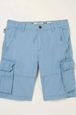 FatFace Blue Breakyard Cargo Shorts -Fashion Clothing Store T51419s3