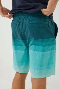 FatFace Green Camber Ombre Swim Shorts 7 FatFace Green Camber Ombre Swim Shorts -Fashion Clothing Store T51422s3