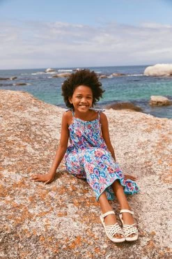 FatFace Pink Rosa Tropical Print Dress