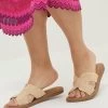 FatFace Natural Larissa Crochet Sandals
