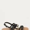 FatFace Xanthe Zebra Black Sandals