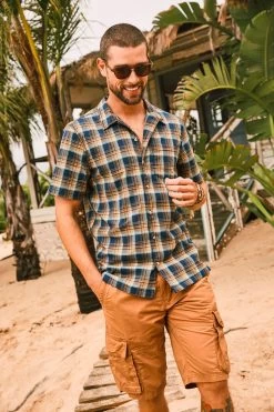 FatFace Blue Kilcoy Check Shirt