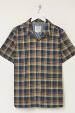 FatFace Blue Kilcoy Check Shirt 13 FatFace Blue Kilcoy Check Shirt -Fashion Clothing Store T54627s7