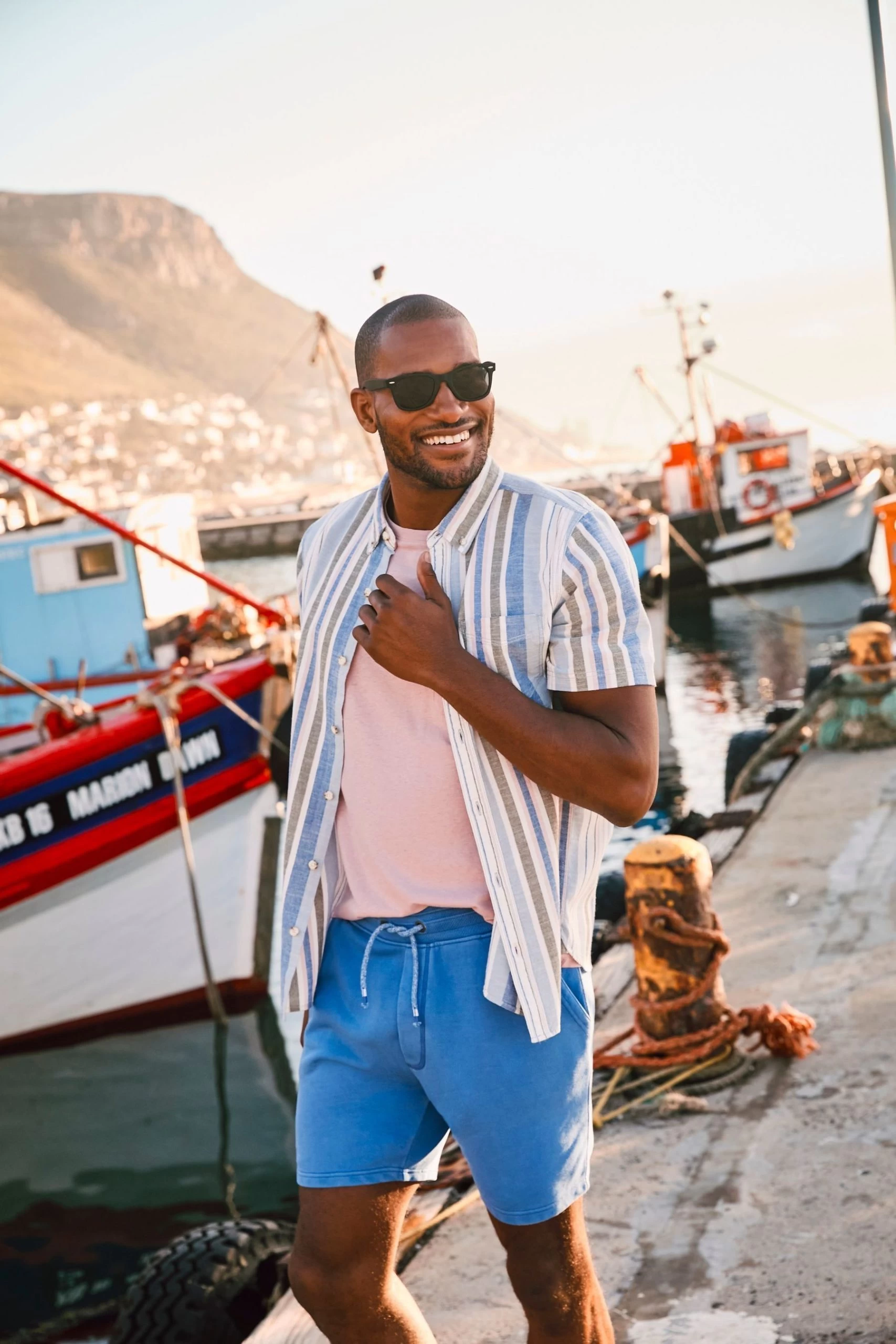 FatFace Blue Tynemouth Stripe Shirt 1 FatFace Blue Tynemouth Stripe Shirt