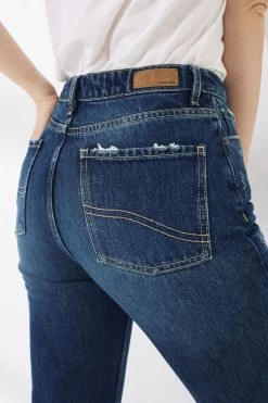 FatFace Blue Mom Jeans 5 FatFace Blue Mom Jeans -Fashion Clothing Store T63617s3