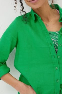 FatFace Olivia Linen Shirt -Fashion Clothing Store U04495s4