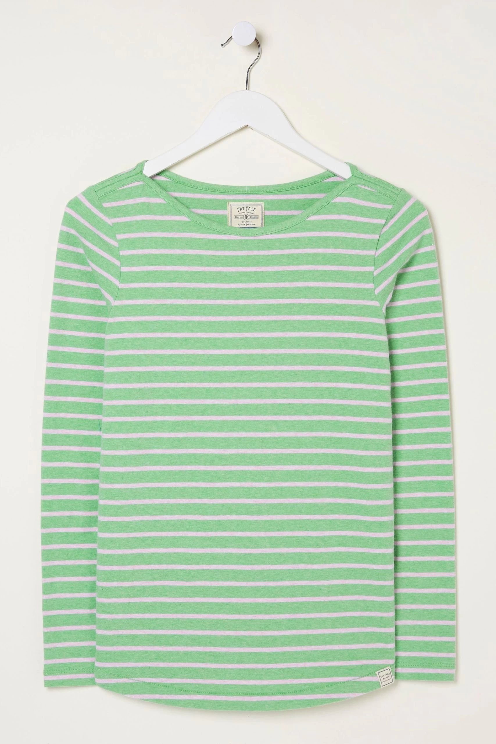 FatFace Breton Organic Cotton T-Shirt 5 FatFace Breton Organic Cotton T-Shirt - Image 5