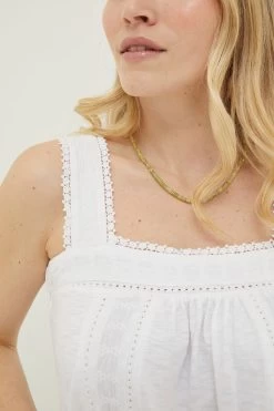 FatFace Viv Embroidered Cami -Fashion Clothing Store U12270s3