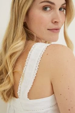 FatFace Viv Embroidered Cami -Fashion Clothing Store U12270s4