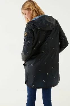 FatFace Womens Printed Waterproof Packable Jacket 11 FatFace Womens Printed Waterproof Packable Jacket -Fashion Clothing Store U13966s3