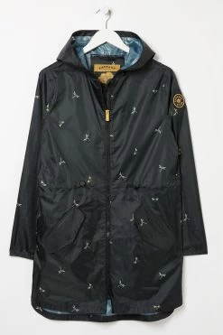 FatFace Womens Printed Waterproof Packable Jacket 16 FatFace Womens Printed Waterproof Packable Jacket -Fashion Clothing Store U13966s8