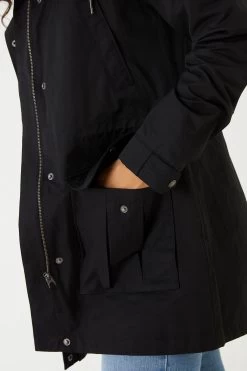 FatFace Taylor Black Coat 6 FatFace Taylor Black Coat -Fashion Clothing Store U88347s3