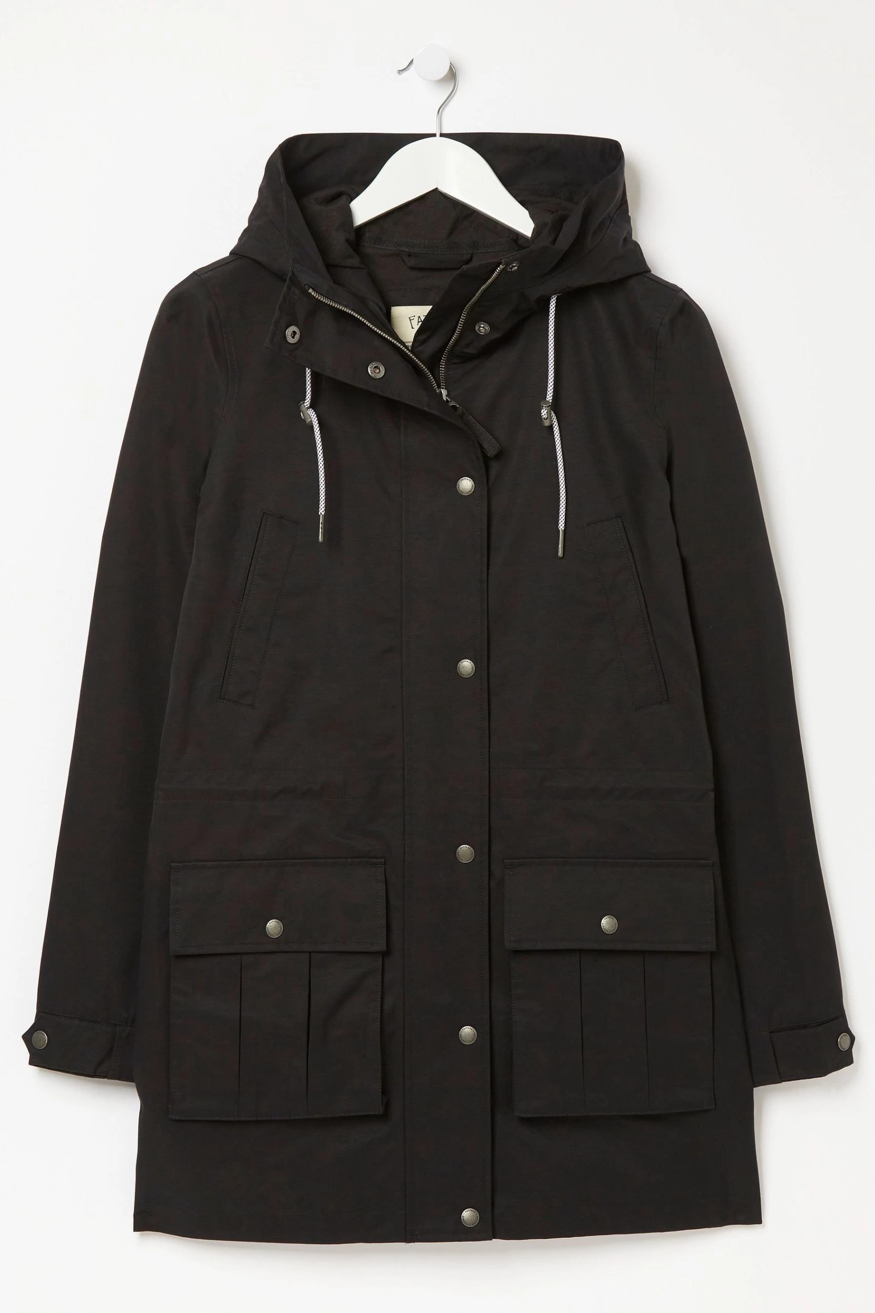 FatFace Taylor Black Coat 4 FatFace Taylor Black Coat - Image 4