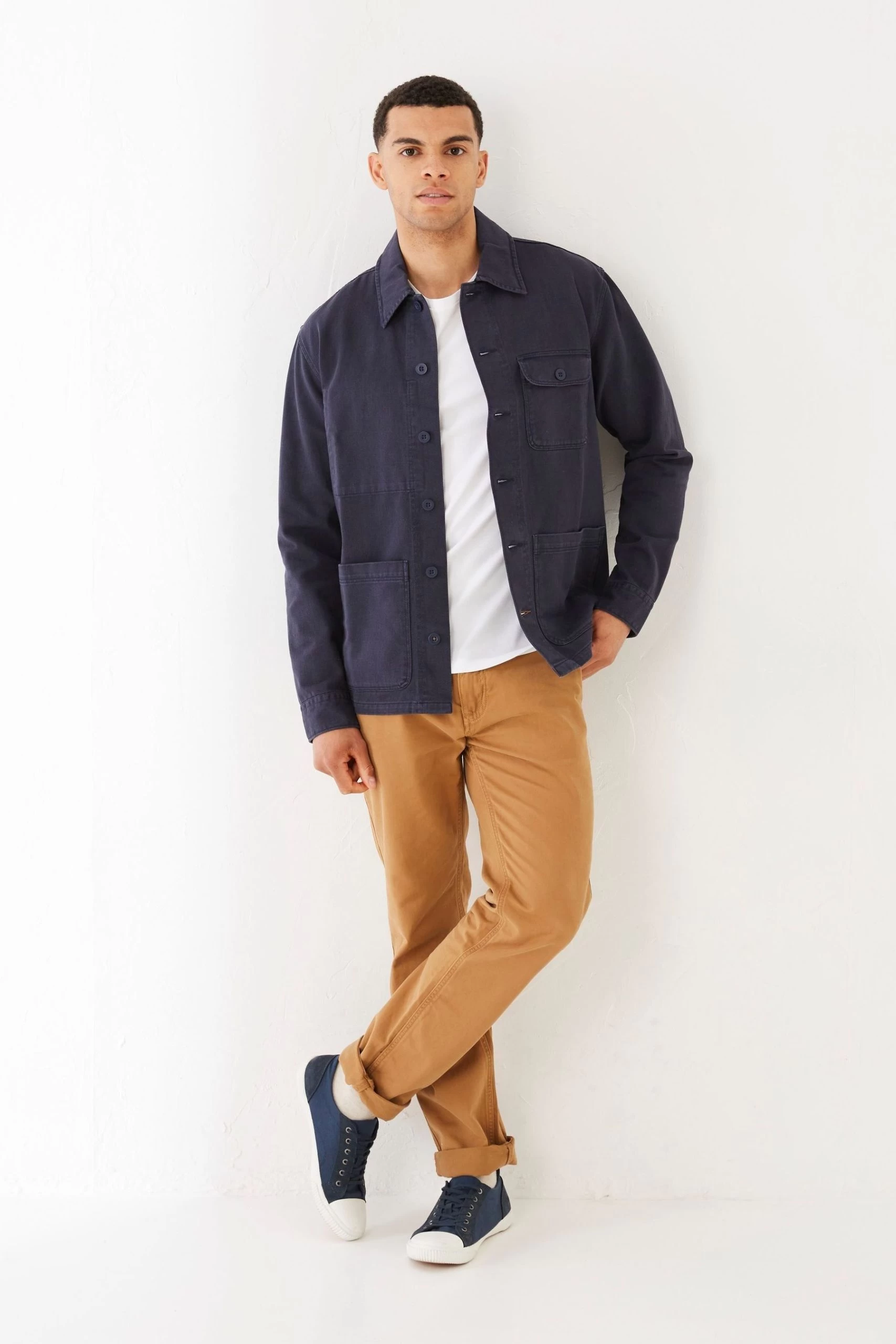 FatFace Blue Worker Jacket 1 FatFace Blue Worker Jacket